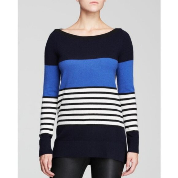Kate Spade New York Amari Blue Striped Sweater - Picture 3 of 14